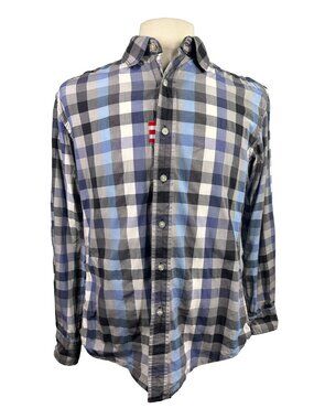 Robert Graham The Freshly Laundered Shirt Mens Medium Multicolor Plaid Shirt